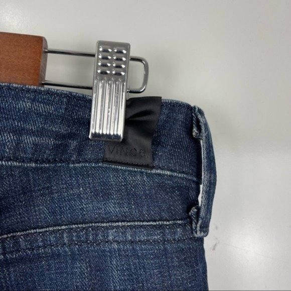 VINCE Taylor High Rise Bootcut Jeans Dark Wash Size 28 - Picture 6 of 12